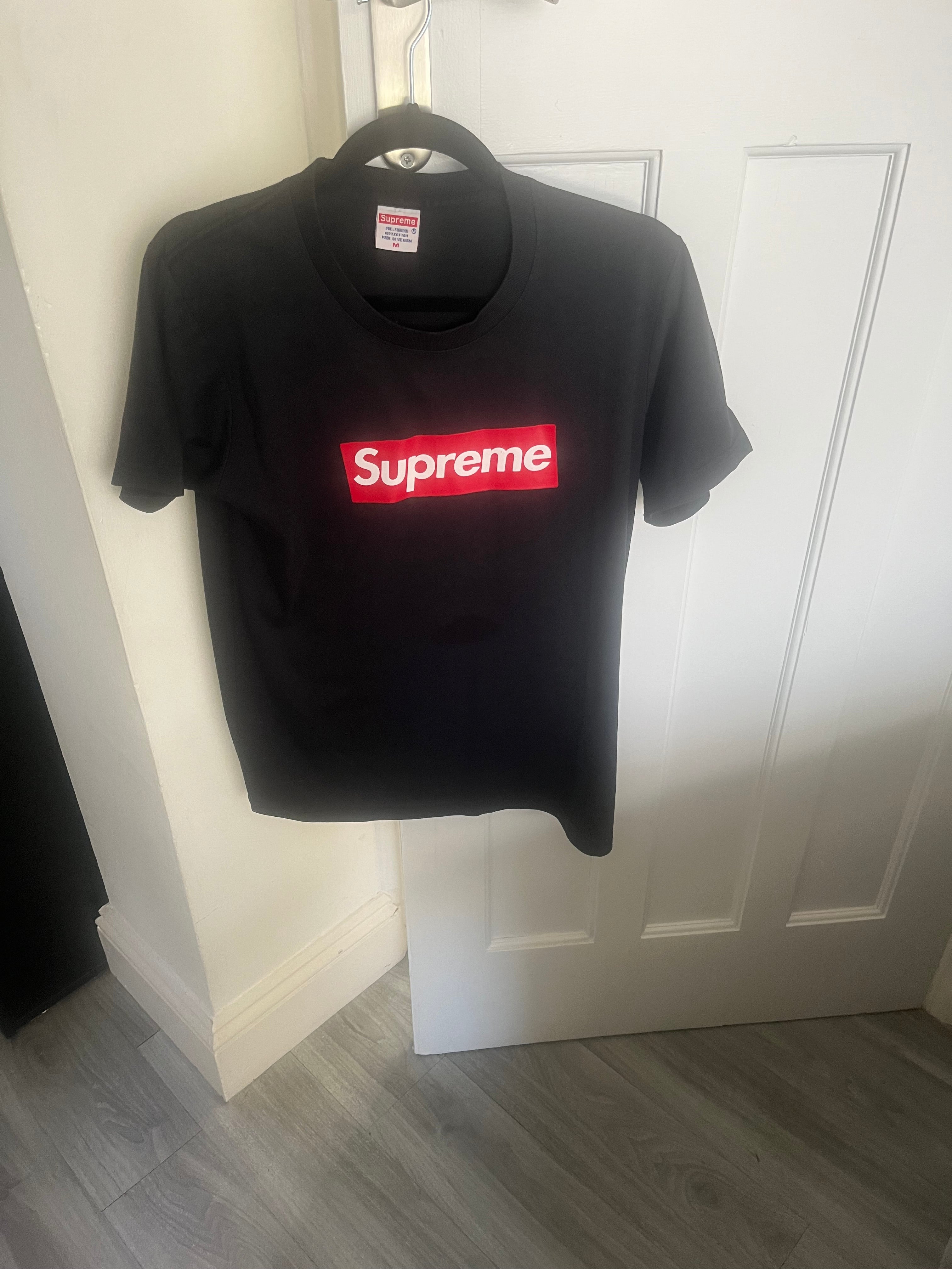 Cheapest supreme box logo shirt best sale